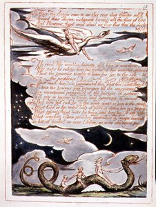 "Fiery the Angels Rose", plate 11 fra 