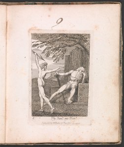 For barn. The Gates of Paradise, Plate 10, Min sønn! min sønn! av William Blake