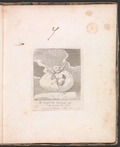 For barn. The Gates of Paradise, Plate 8, Lengst etter klekking av moden bryter han skallet av William Blake