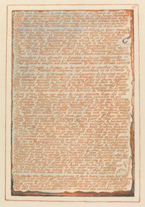 Jerusalem, plate 10, inn i ovnene.... av William Blake