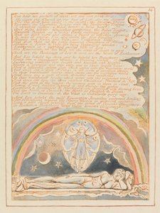 Jerusalem, Plate 14, Ett hår eller partikkel av støv.... av William Blake