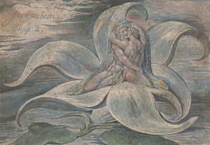 Jerusalem, plansje 28, prøvetrykk av William Blake