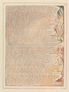 Jerusalem, Plate 29, Så det guddommelige syn... av William Blake