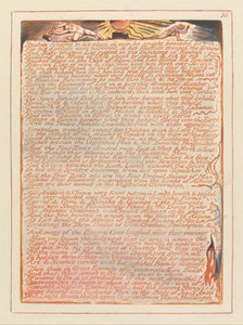 Jerusalem, Plate 36, Ruben vender tilbake til sitt sted.... av William Blake