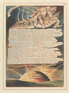 Jerusalem, Plate 39, Av Satans Watch-fiends.... av William Blake