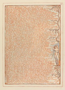 Jerusalem, Plate 49, Albions hemmelige dekkverk.... av William Blake