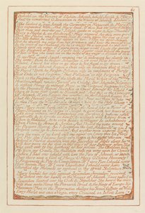 Jerusalem, tallerken 61, Se- i Elohim Jehovas syner .... av William Blake