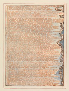 Jerusalem, tallerken 65, for å bestemme to verdener .... av William Blake