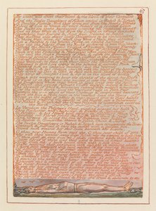 Jerusalem, Plate 67, Av dem som drikker deres blod... av William Blake