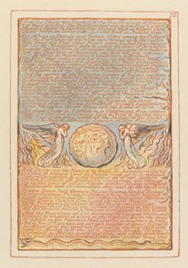Jerusalem, plate 72, og de trettito fylkene .... av William Blake