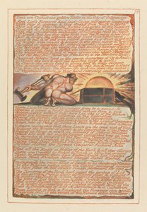 Jerusalem, Plate 73, Slik er katedronens gyldne saler.... av William Blake