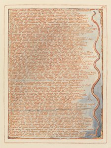 Jerusalem, Plate 82, jeg har hørt Jerusalems stønn.... av William Blake