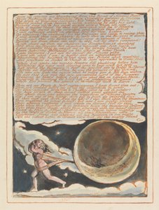 Jerusalem, Plate 8, reiste seg mot meg.... av William Blake