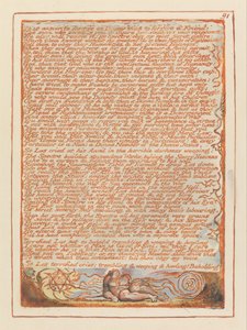 Jerusalem, Plate 91, Det er lettere å tilgi en fiende.... av William Blake