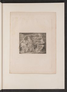Job irettesatt av sine venner av William Blake
