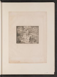 Job og hans døtre av William Blake