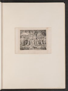 Job og hans familie av William Blake