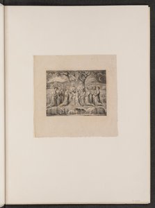 Job og hans familie, 1825. av William Blake