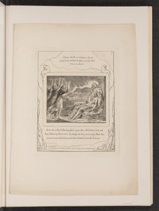 Jobs trøster, 1825. av William Blake