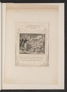 Jobs trøster, 1825. av William Blake