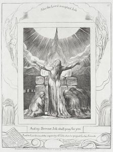 Jobs bønn hørt av William Blake