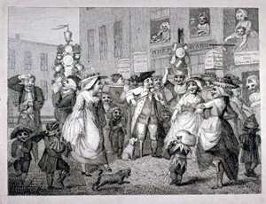 1. mai i London av William Blake