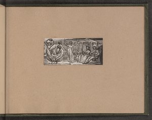 Menalcas ser på kvinner danse, 1821. av William Blake
