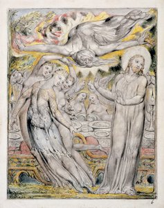 PD.18-1950 Kristus nektet banketten tilbudt av Satan, fra 