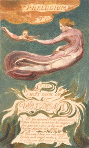 The First Book of Urizen, plate 2, "Preludium to the Book of Urizen" (Bentley 2a)