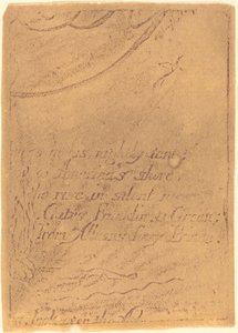 Gjenta fra fragment av kansellert plate for A Prophecy, 1793. av William Blake