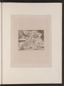 Satan slår jobb med byller, 1825. av William Blake