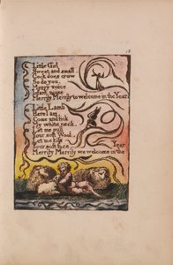 Songs of Innocence and of Experience, Plate 12, Spring (Bentley 23) av William Blake