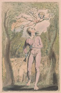 Songs of Innocence and of Experience, Plate 1, Innocence Frontispice (Bentley 2) av William Blake