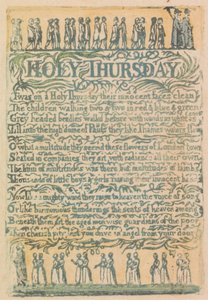 Songs of Innocence and of Experience, plate 24, "The Divine Image" (Bentley 18) av William Blake