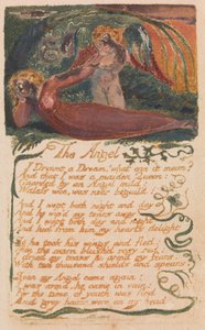 Songs of Innocence and of Experience, Plate 40, The Angel (Bentley 41) av William Blake