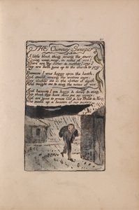 Songs of Innocence and of Experience, Plate 41, The Chimney Sweeper (Bentley 37) av William Blake
