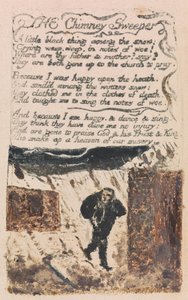 Songs of Innocence and of Experience, Plate 45, The Chimney Sweeper (Bentley 37) av William Blake