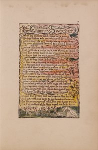 Songs of Innocence and of Experience, Plate 7, The Chimney Sweeper (Bentley 12) av William Blake