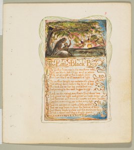 Songs of Innocence and Experience: The Little Black Boy, ca. 1825. av William Blake