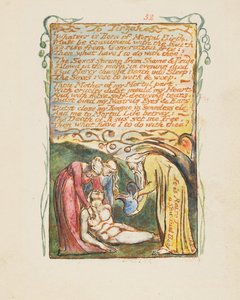 Sanger om uskyld og erfaring: Til Tirzah, ca. 1825. av William Blake