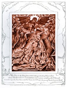 The Book of Job-illustrasjoner av William Blake av William Blake