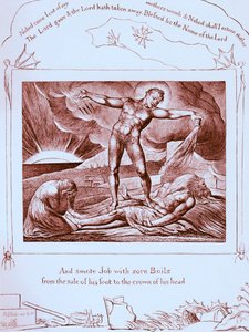 The Book of Job-illustrasjoner av William Blake av William Blake