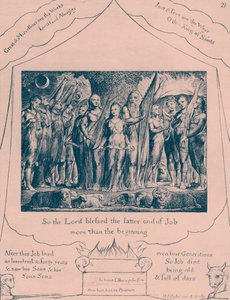 The Book of Job-illustrasjoner av William Blake av William Blake