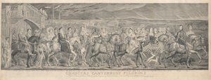 The Canterbury Pilgrims, 1810. av William Blake