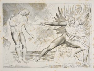 The Circle of the Corrupt Officials: The Devils tormenting Ciampolo Inferno, Canto XXII, illustrasjon til 