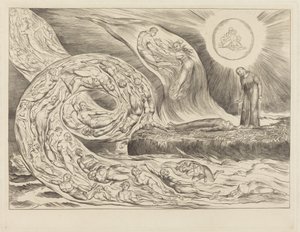 De lystnes krets: Paolo og Francesca av William Blake