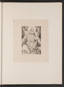 Satans fall, 1825. av William Blake