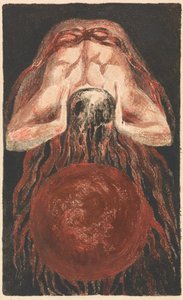 Den første boken til Urizen, plate 16 (Bentley 17) av William Blake