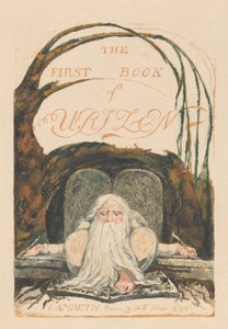 Urizens første bok, Plate 1, Urizens første bok. (Bentley 1) av William Blake