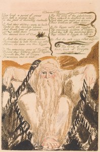 Den første boken til Urizen, Plate 25, De levde en periode på år. . . . (Bentley 28) av William Blake